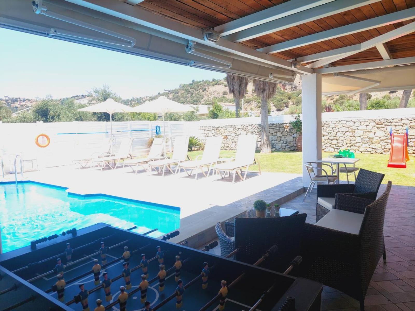 גאורגיופוליס Villa Campos- Less Than 5-Min Walk To Kalivaki Beach מראה חיצוני תמונה